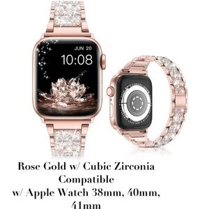Apple Watch rose gold band